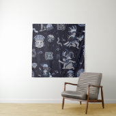 Tenture Culture incane : Motif graphique transparent (En situation)