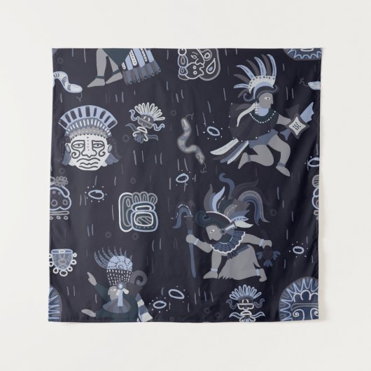 Tenture Culture incane : Motif graphique transparent (Devant)