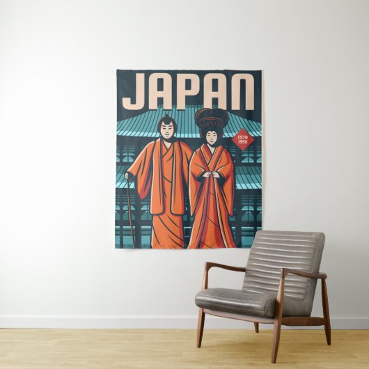 Tenture Culture japonaise (En situation)