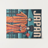 Tenture Culture japonaise (Devant (Horizontal))