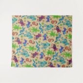 Tenture Culture mexicaine Motif tribal primitif 1 (Devant (Horizontal))