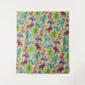 Tenture Culture mexicaine Motif tribal primitif 1 (Devant)