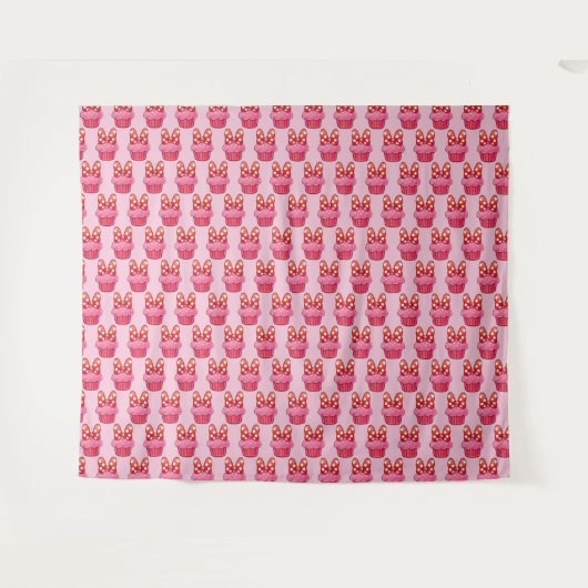 Tenture Cupcake Tapestry (Devant (Horizontal))