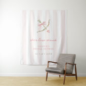 Tenture Cupid Arrow Love Struck Bridal Shower Welcome (En situation)