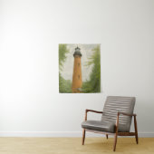Tenture Currituck Beach Lighthouse Watercolor (En situation)