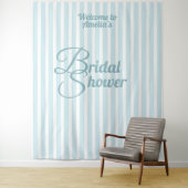 Tenture Custom Bridal Shower Banner - Elegant Decoration (En situation)