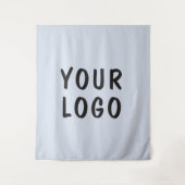 Tenture Custom Business Logo Photo Backdrop (Devant)