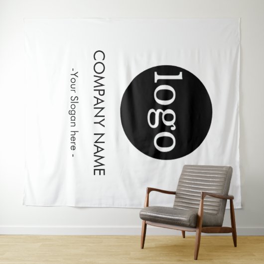 Tenture Custom Company business Logo Backdrop For Events (En situation (horizontale))