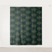 Tenture Custom Corporate Business Logo Pattern Backdrop (Devant)