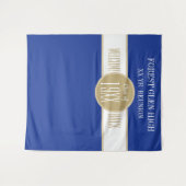 Tenture CUSTOM !! Décor de fond pour photo de retrouvaille (Devant (Horizontal))