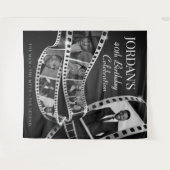 Tenture Custom Filmstrip Backdrop Hollywood Party Tapestry (Devant (Horizontal))