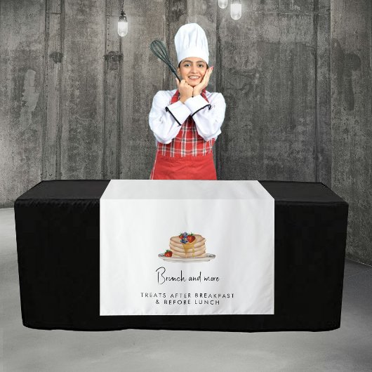 Tenture Custom Modern Business Table Runner Banner Brunch