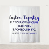 Tenture Custom Photo Tapestry (Devant)