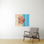 Tenture Custom Photo Tapestry Design Your Own (En situation (horizontale))