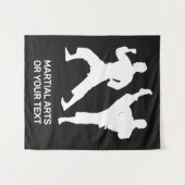 Tenture Custom Text & Color Martial Arts (Devant (Horizontal))