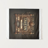 Tenture Customisable Medieval Tavern Wall Tapestry (Devant (Horizontal))