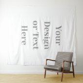 Tenture Customizable Your Design or Text Here Personalized (En situation (horizontale))