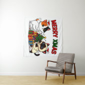 Tenture Cute Calico & Siamese Kitten Gift (En situation (horizontale))