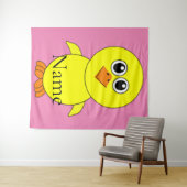 Tenture Cute Chick Thunder_Cove (En situation (horizontale))