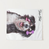 Tenture Cute Créer Votre Propre Photo Verticale (Devant (Horizontal))