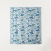 Tenture Cute Dinosaur (Devant)