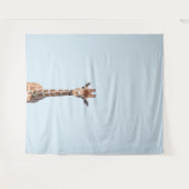 Tenture Cute giraffe face (Devant (Horizontal))