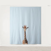 Tenture Cute giraffe face (Devant)