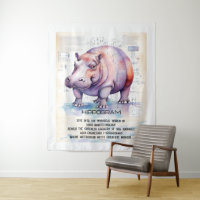 Cute Hippopotame