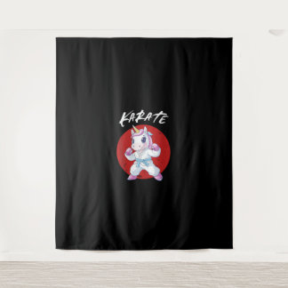 Tenture Cute Karate Unicorn Débardeur