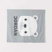 Tenture Cute Little Polar Bear (Devant (Horizontal))