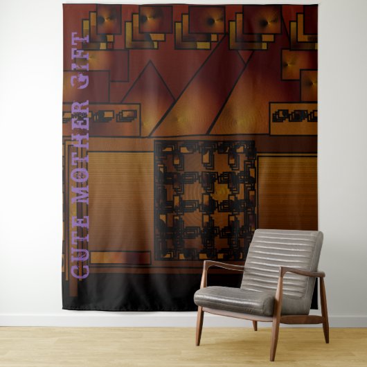 TENTURE CUTE MÈRE GIFT_IMG_BLACK_BROWN _RMDESIGNFLO55_ (En situation)