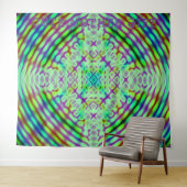 Tenture CUTE MÈRE GIFT_mediumGREEN _RMDESIGNFLO55_ (En situation (horizontale))