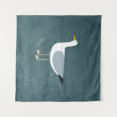 Tenture Cute mouette (Devant (Horizontal))