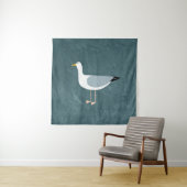 Tenture Cute mouette (En situation)