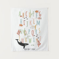 Cute Ocean Alphabet éducatif Nourriture neutre
