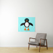 Tenture Cute Penguin (En situation (horizontale))