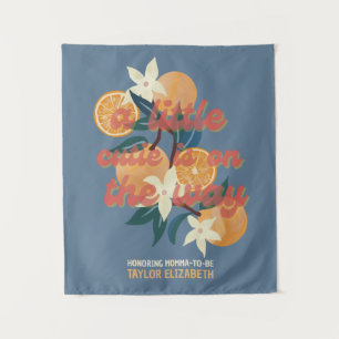 Tenture Cutie sur le chemin Baby shower Thème