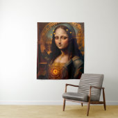 Tenture Cyborg MONA LISA Torride (En situation)