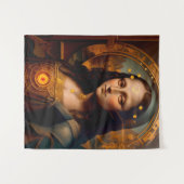 Tenture Cyborg MONA LISA Torride (Devant (Horizontal))