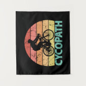 Tenture Cycopath Funny Cycling (Devant)