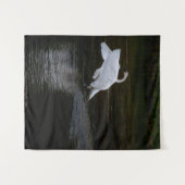 Tenture Cygne trompette (Devant (Horizontal))