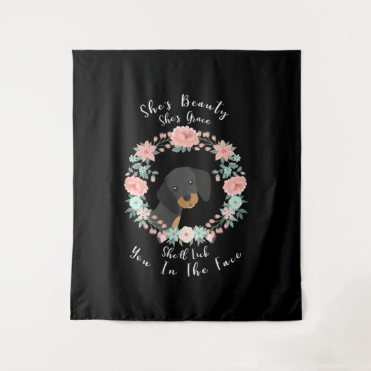 Tenture Dachshund (Devant)