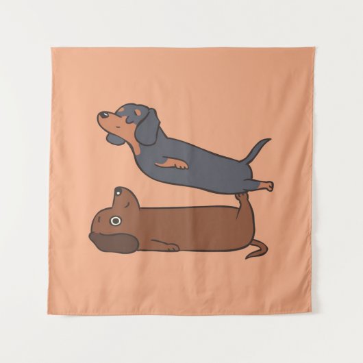 Tenture Dachshund couverture|Dachshund Mama Funny|Dachshun (Devant)