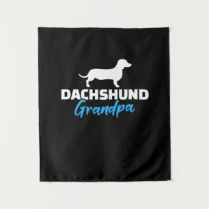 Tenture Dachshund Grand-père