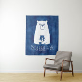 Tenture DADA BEAR & ME | Papa Enfants Fils Fils Ours Dada (En situation)