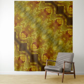 Tenture Daffodil Ikat 7 (En situation)