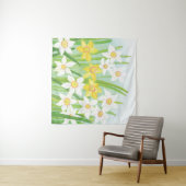 Tenture Daffodiques de printemps (En situation (horizontale))
