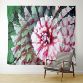 Tenture Dahlia twirl..... (En situation (horizontale))