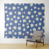 Tenture Daisy Meadows Blue (En situation (horizontale))