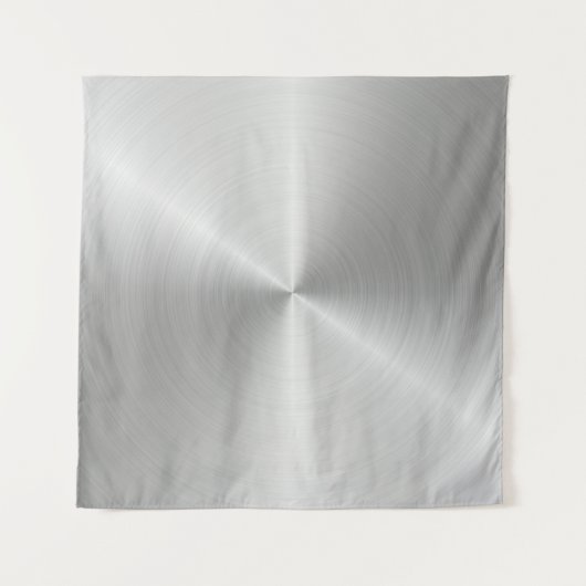 Tenture Dalles circulaires métal fer (Devant)